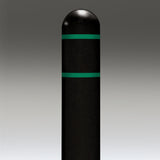 Black Dome-Top Post Covers