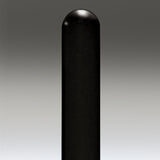 Black Dome-Top Post Covers
