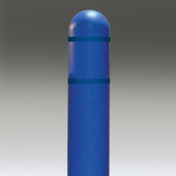 Blue Dome-Top Post Covers