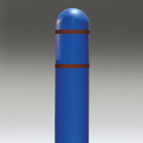 Blue Dome-Top Post Covers