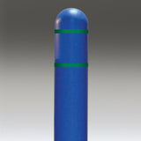 Blue Dome-Top Post Covers