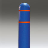 Blue Dome-Top Post Covers