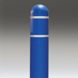 Blue Dome-Top Post Covers