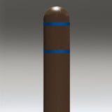 Brown Dome-Top Post Covers
