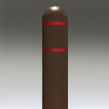 Brown Dome-Top Post Covers