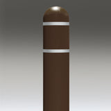 Brown Dome-Top Post Covers