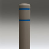 Warm Gray Flat-Top Post Covers