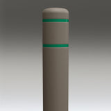 Warm Gray Flat-Top Post Covers