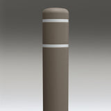 Warm Gray Flat-Top Post Covers