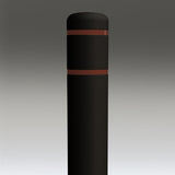 Black Flat-Top Post Covers