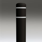 Black Flat-Top Post Covers