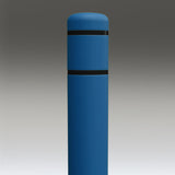 Medium Blue Flat-Top Post Covers