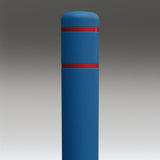 Medium Blue Flat-Top Post Covers