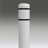 White Flat-Top Post Covers