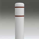 White Flat-Top Post Covers