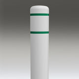 White Flat-Top Post Covers