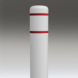 White Flat-Top Post Covers