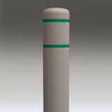 Medium Gray Flat-Top Post Covers