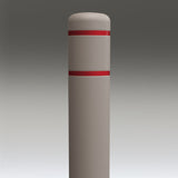 Medium Gray Flat-Top Post Covers