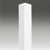 White Square Post Covers