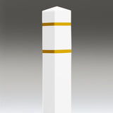 White Square Post Covers